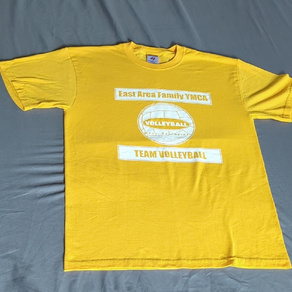 Yellow Team Volleyball T-Shirt